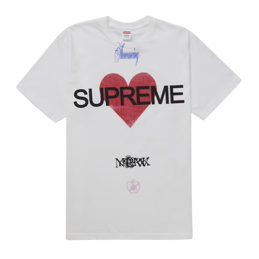 Supreme Announcing Tee - White (SS25) brand new deadstock shirt