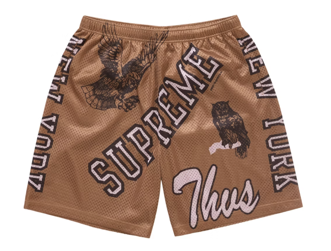 Supreme Varsity Mesh Shorts Orange SS25 | Fresh Society Supreme Varsity Mesh Shorts Orange SS25 | Fresh Society