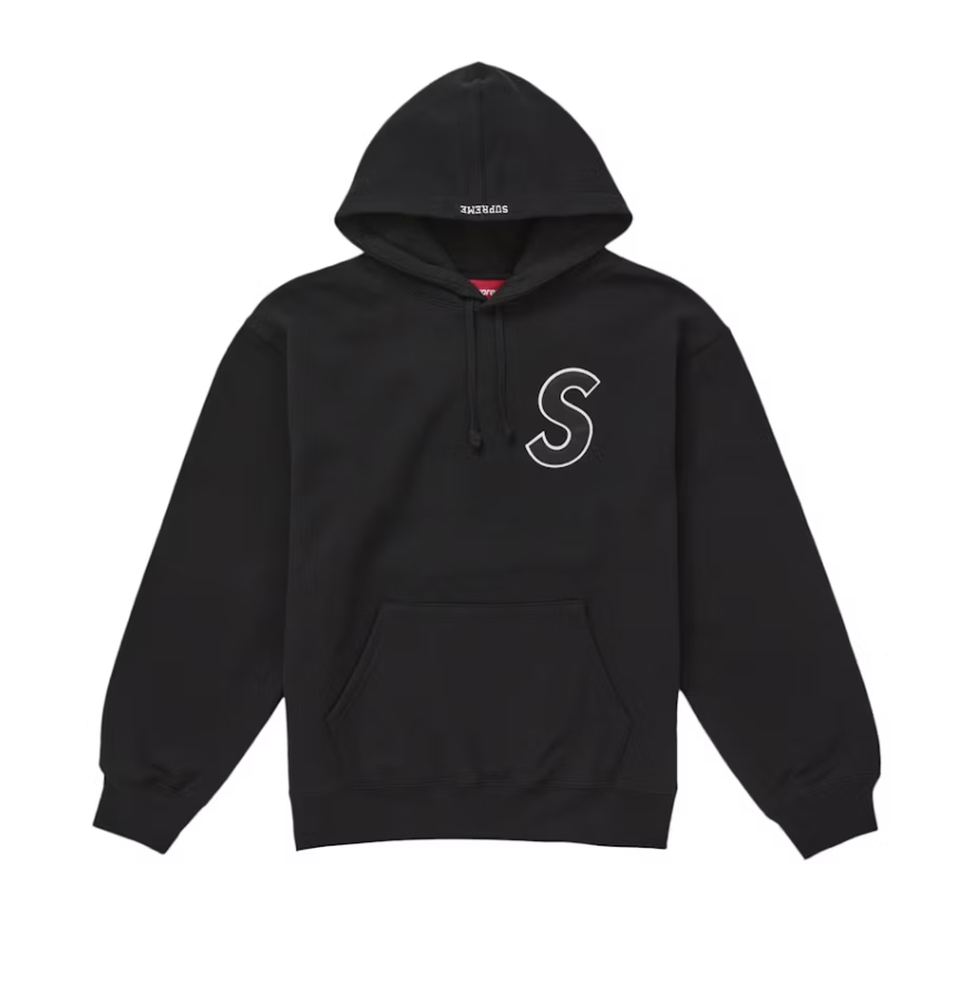 Supreme S Logo Hoodie Black SS25 | Streetwear Essential – Fresh Supreme S Logo Hoodie Black SS25 | Streetwear Essential – Fresh