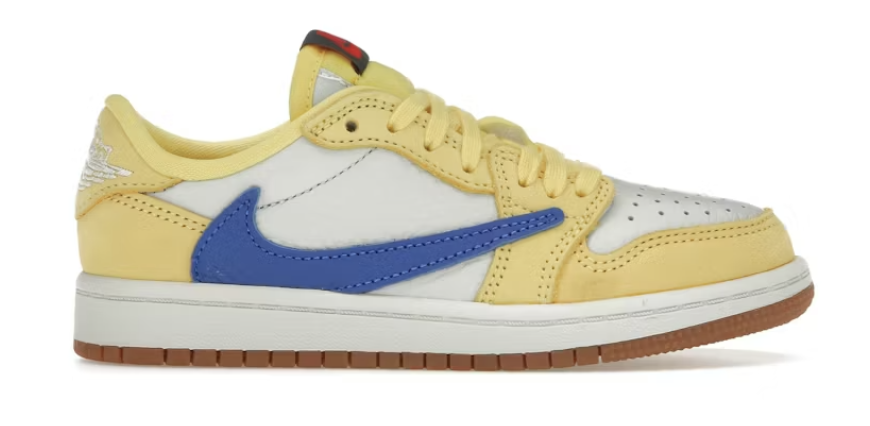 Jordan 1 Retro Low OG SP - Travis Scott Canary (PS) (DZ5909-700)