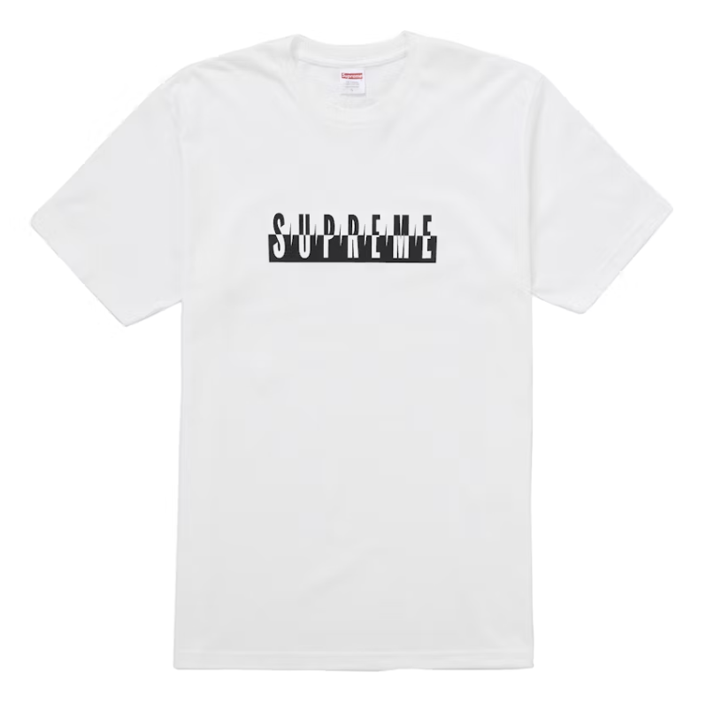 Supreme Split Tee - White