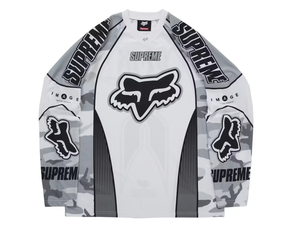 Supreme Fox Racing DMX Jersey - White