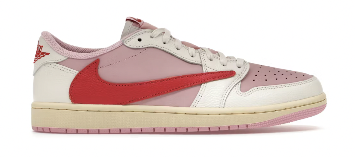 Jordan 1 Retro Low OG SP - Travis Scott Sail Tropical Pink (IQ7604-101)