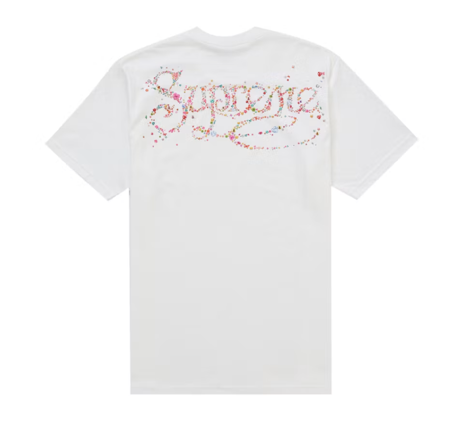 Supreme Gems Tee - White (FW26)