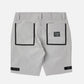 8&9 Grey Strapped Up Rip Stop Shorts (SHRIPGRY)