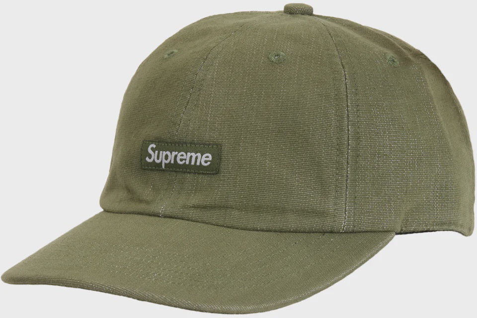 Supreme Cordura Denim Small Box 6-Panel - Olive - SS24