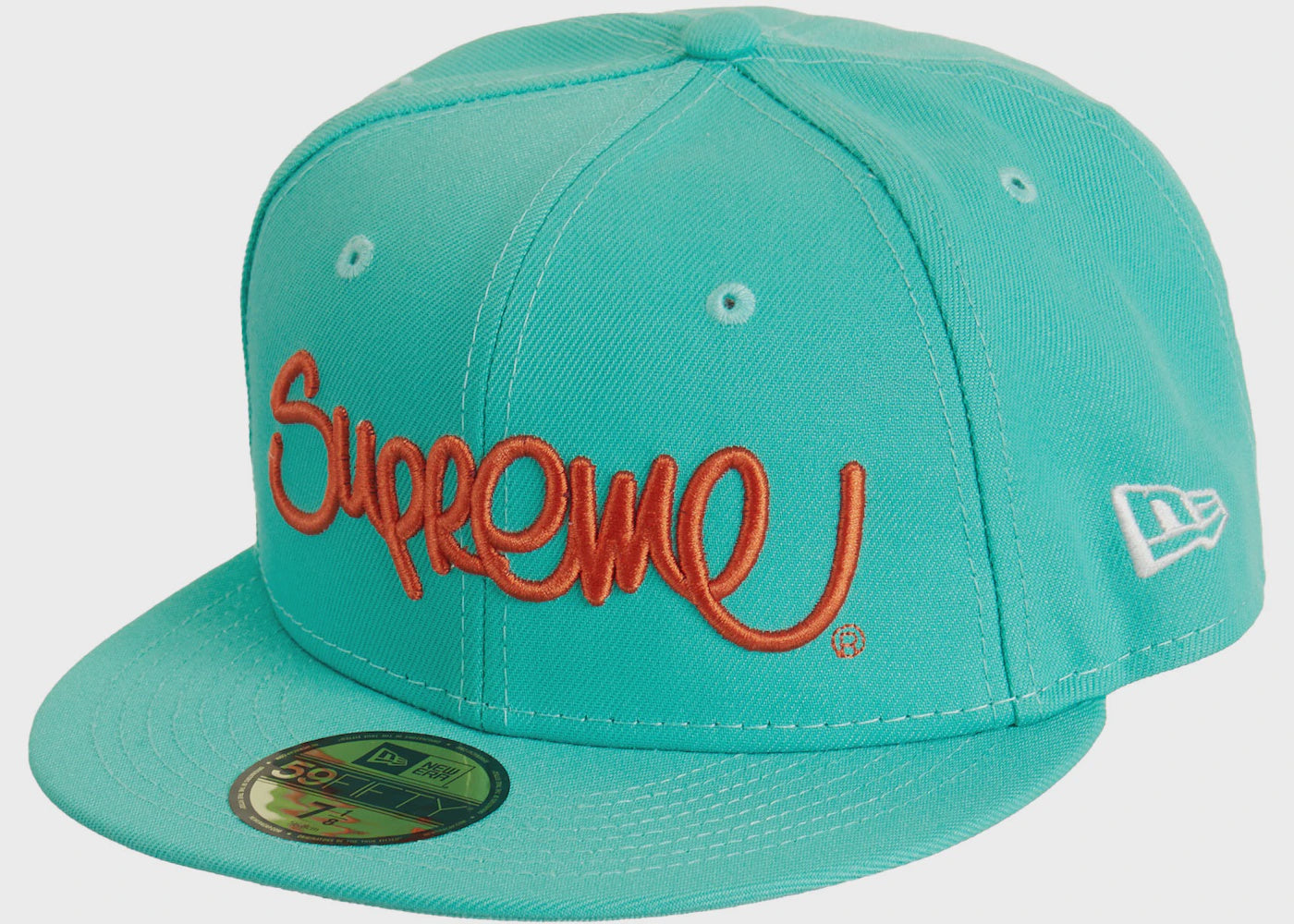 Supreme Handstyle New Era Fitted Hat - Mint (SS22)