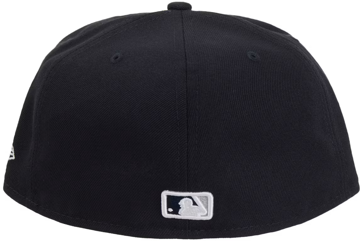 Supreme Rings Box Logo New Era 59Fifty Fitted Hat - Navy (SS26)