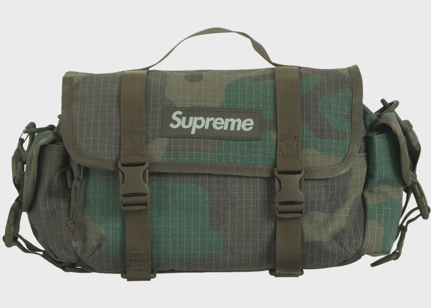 Supreme Mini Duffle Bag Woodland Camo