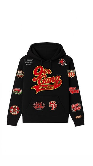 CBC 9er Gang Turf Hoodie - Black