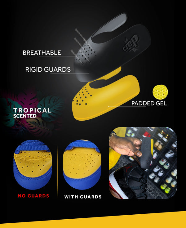 Sneaker Shields by Crep Protect are made to prevent creasing