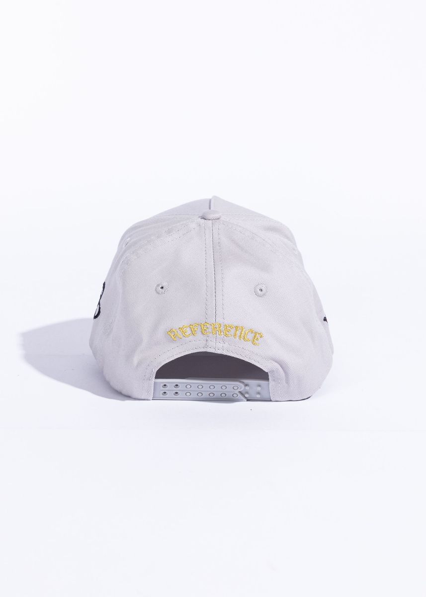 High-quality Ligers snapback hat in silver color with signature logo embroidery