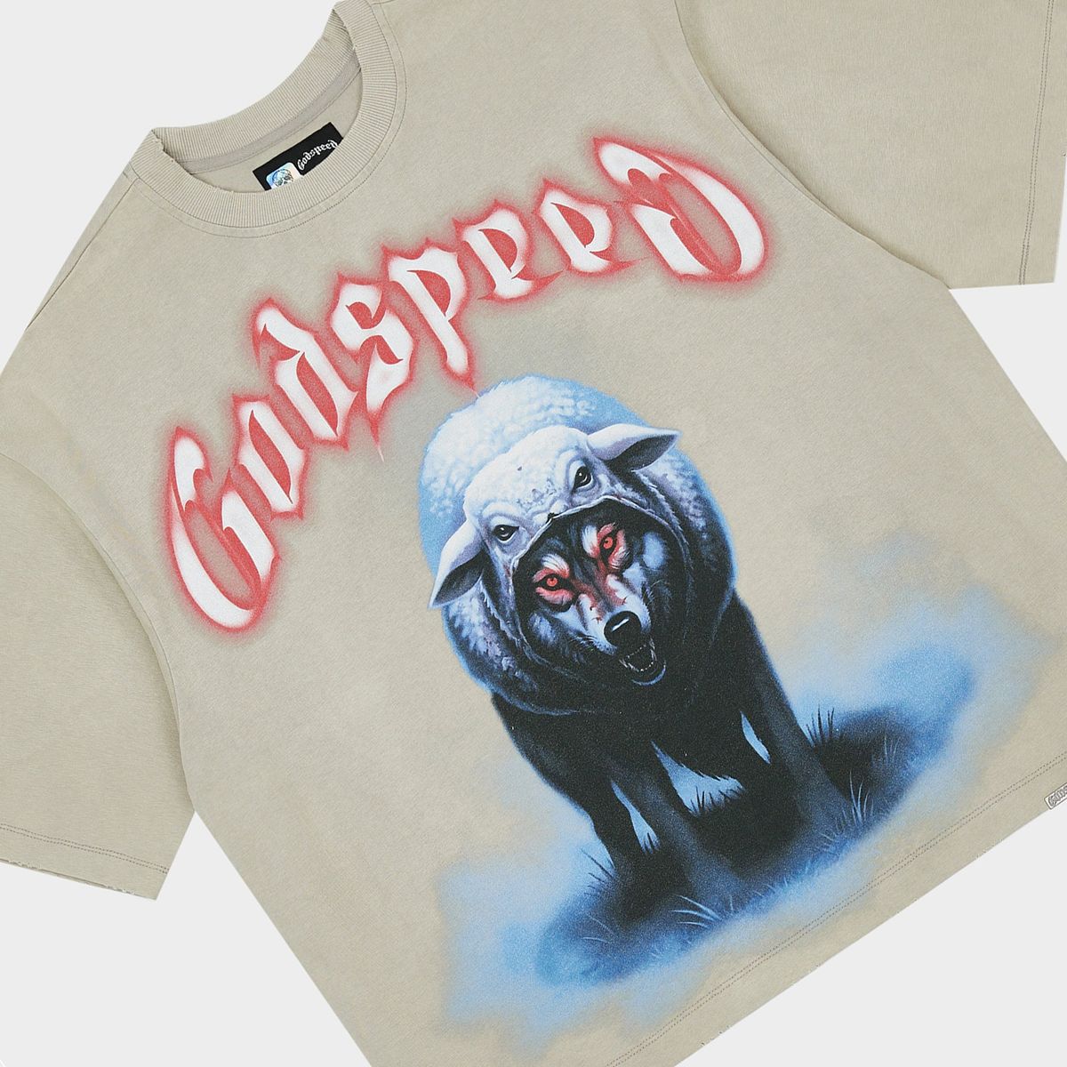 Godspeed W.I.S.C II T-Shirt - Slate Grey