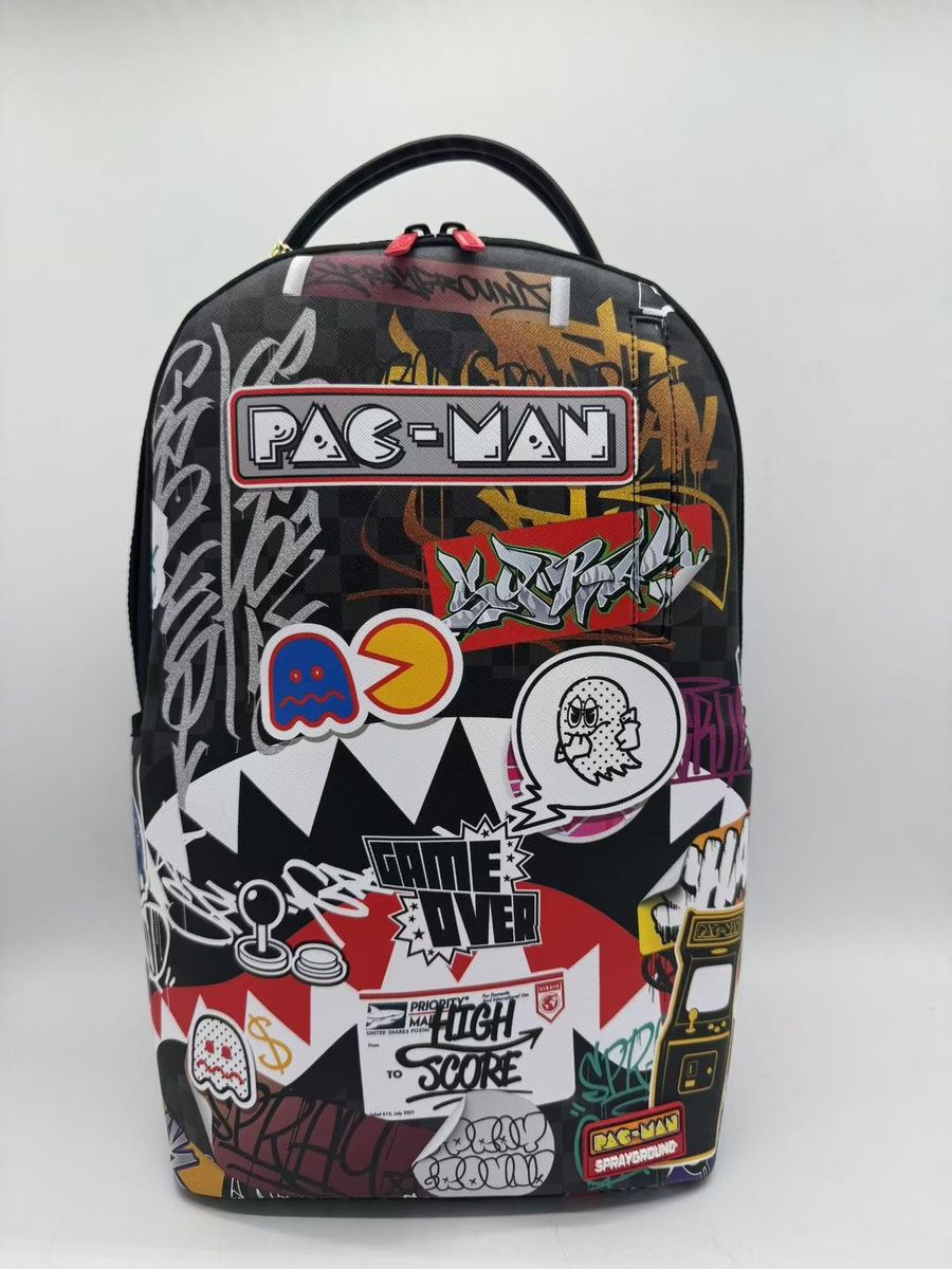 Sprayground Pacman Stickers Backpack (B7820)