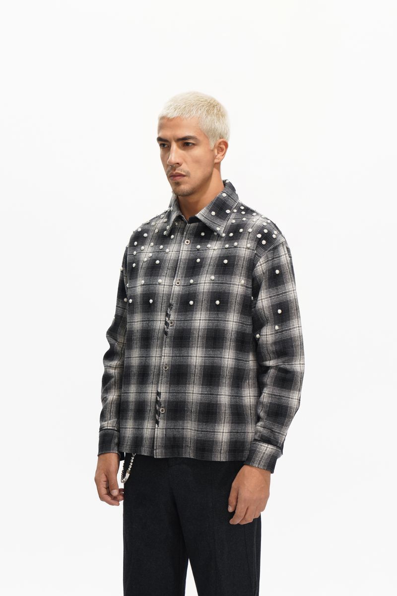 Valabasas "Cadence" Black Button Up Flannel