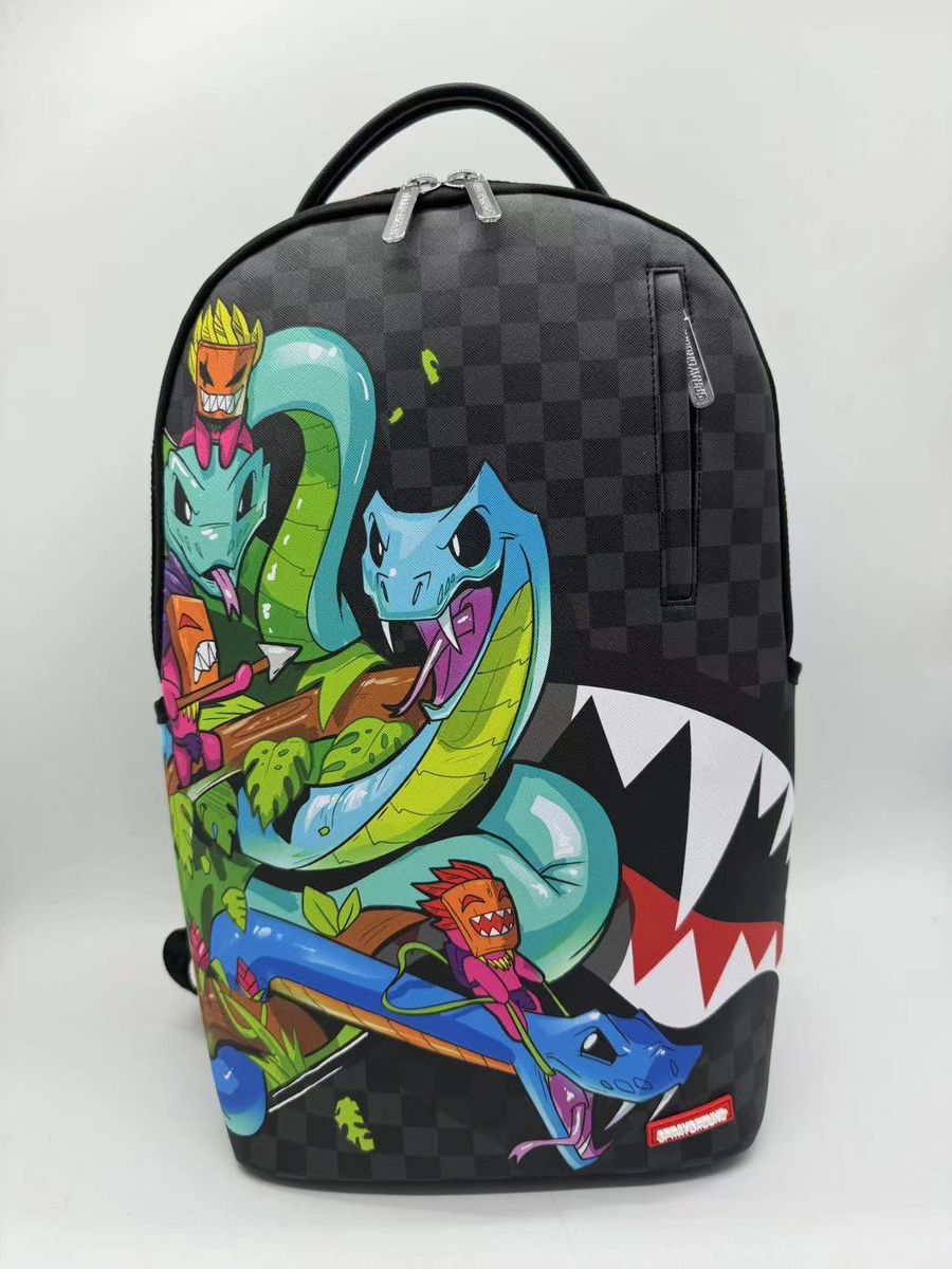 Sprayground Scooba Doobba DLXSV Backpack with 18x115x65 inch PVC material