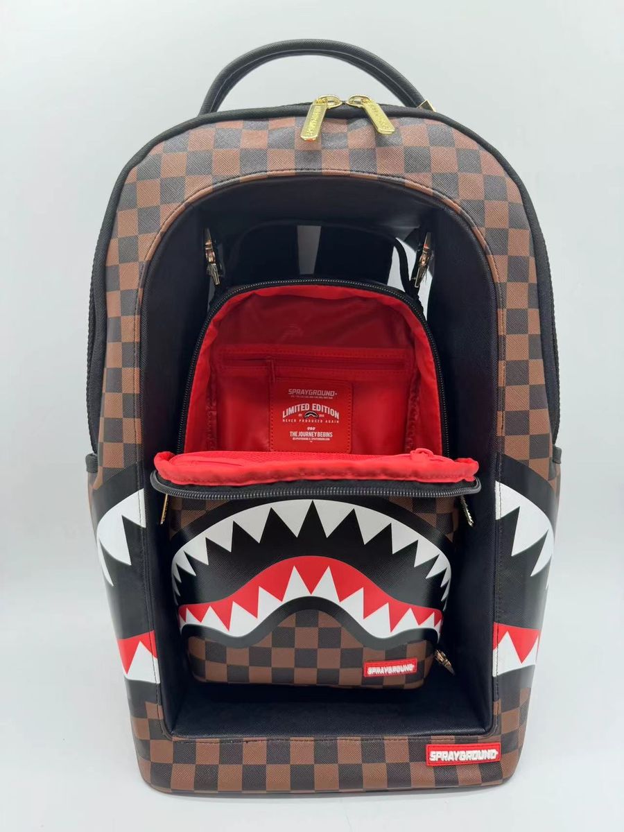 Sprayground Sharks In A Hole In Paris Backpack (B7223)