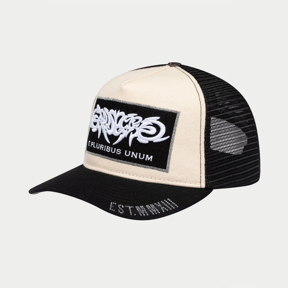 Godspeed GS E Pluribus Trucker Hat - White/Black