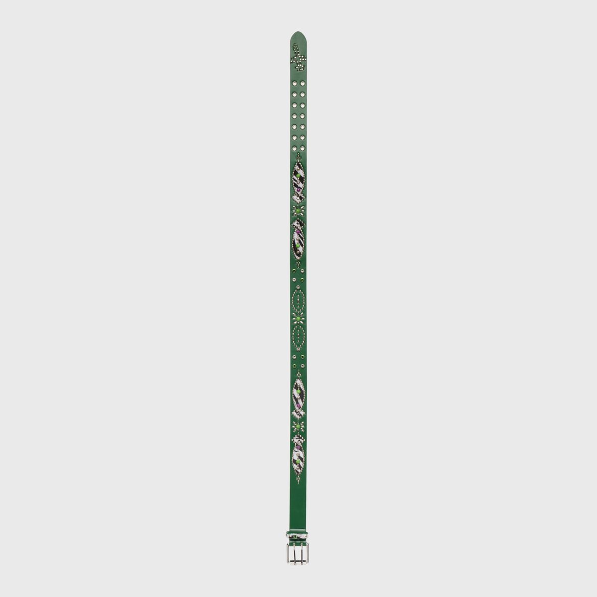 Homme + Femme "Passport" Belt - Green