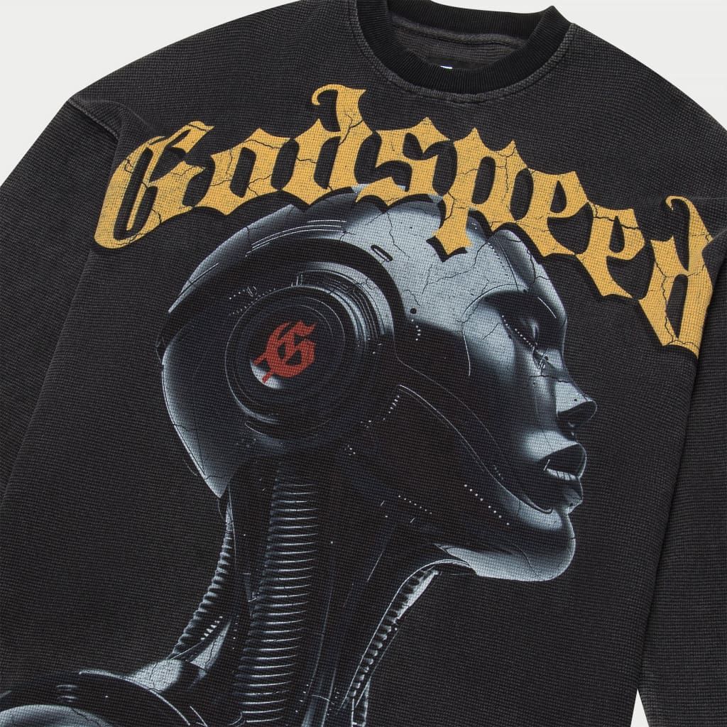 Features a striking digital art piece and will not be restocked ever