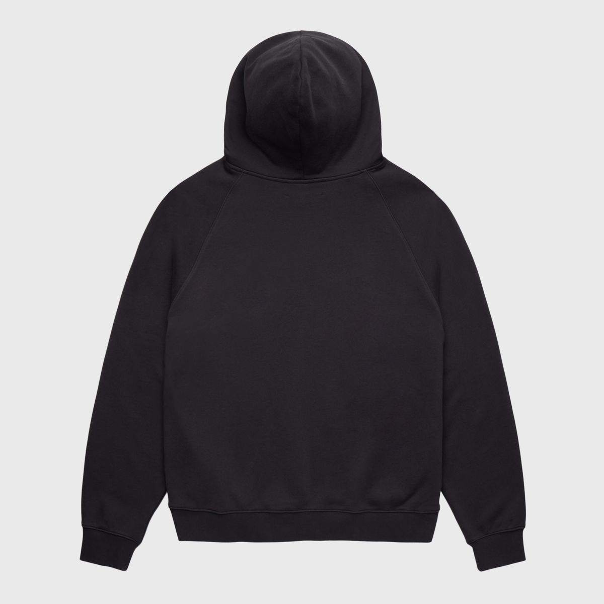 Homme + Femme Space Ship Hoodie, a black unisex hoodie