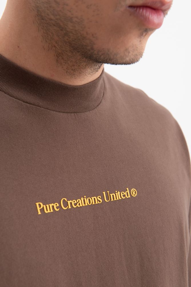 Back view emphasizing the clean design and high-quality cotton material