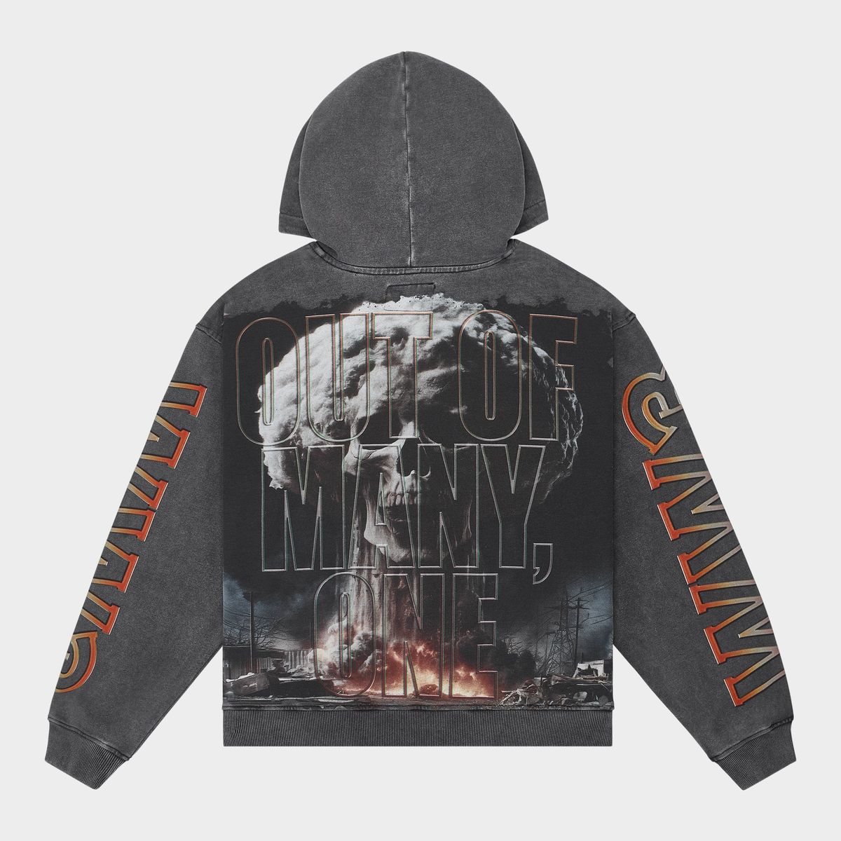Godspeed Code Red Hoodie - Grey Wash