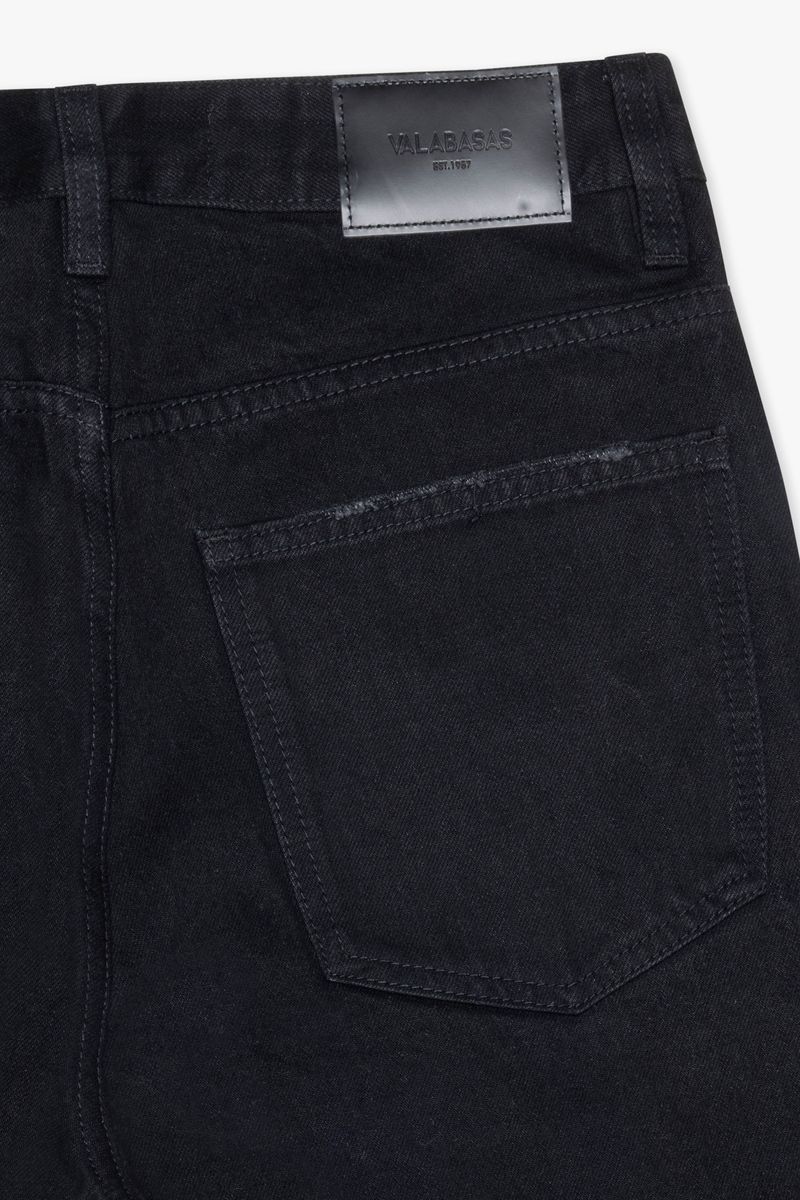 Valabasas Mr Straight Black Denim Jeans - premium quality menβs jeans