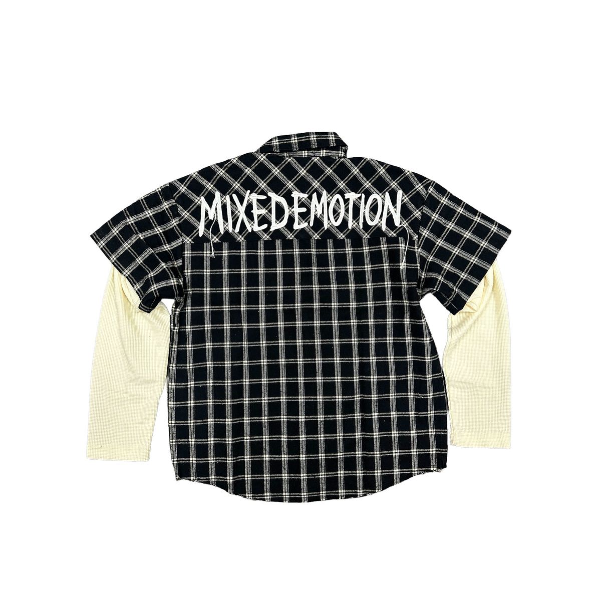 Mixed Emotion "Dreams" Black Long Sleeve Flannel