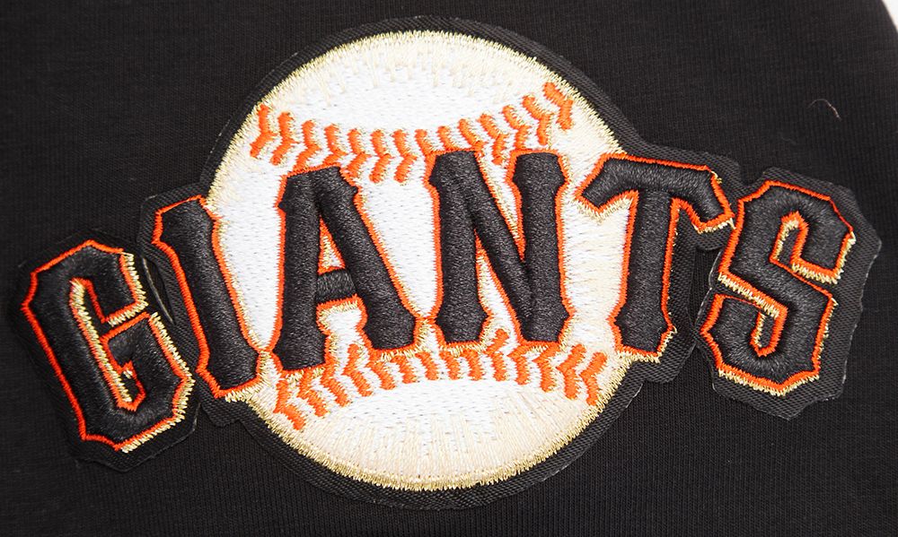 Pro Standard San Francisco Giants script tail T-shirt in black for men with comfortable short sleeves