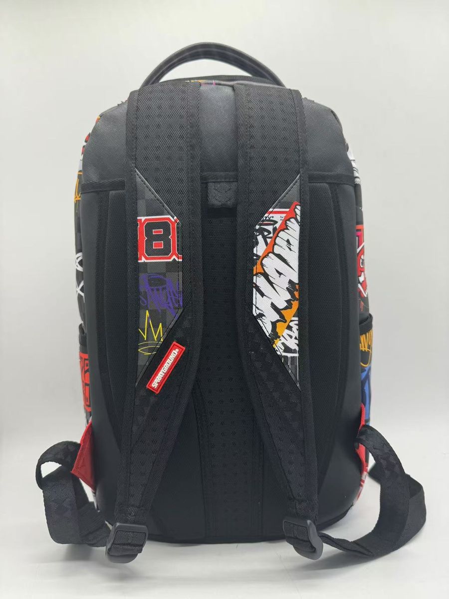 Sprayground Pacman Stickers Backpack (B7820)