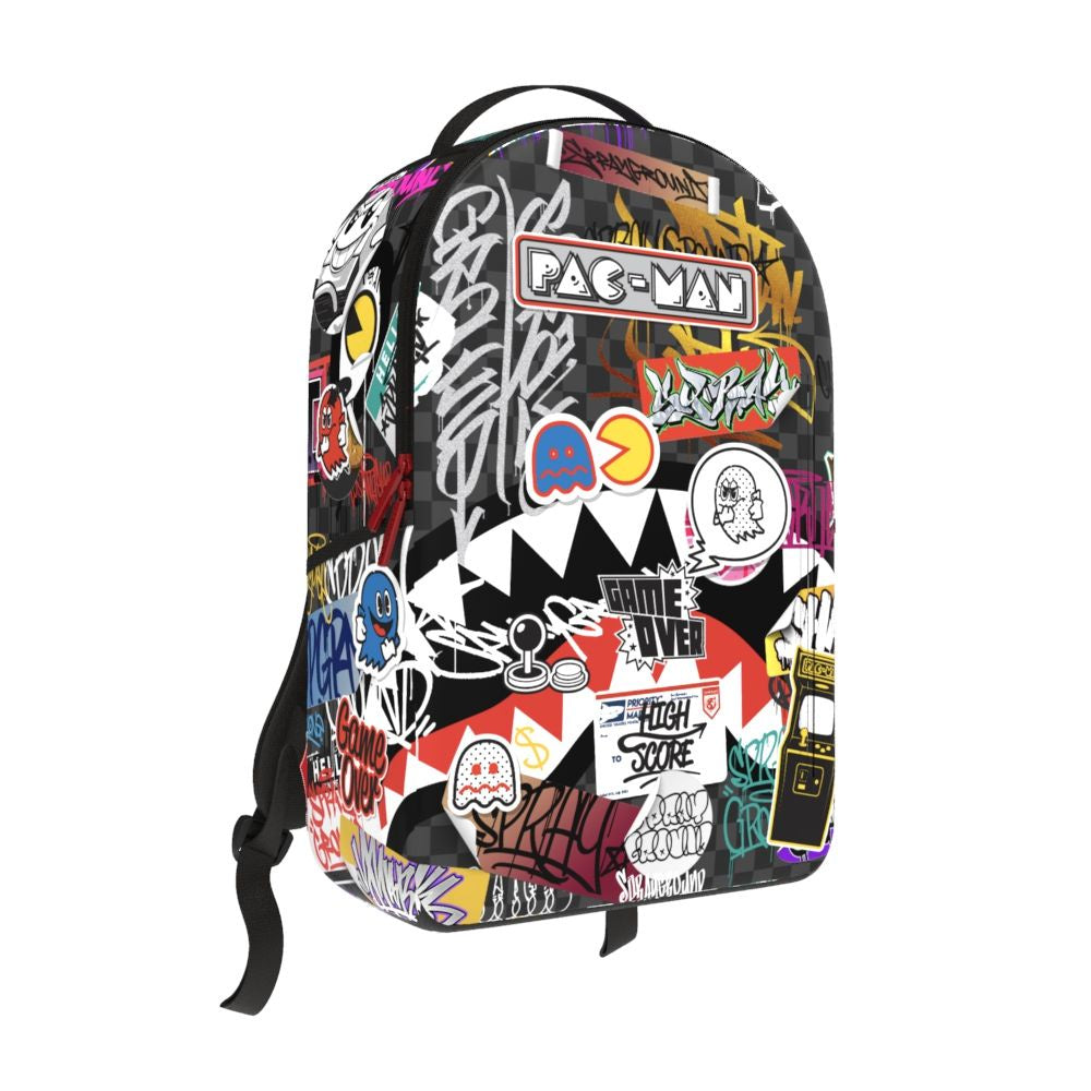 Sprayground Pacman Stickers Backpack (B7820)