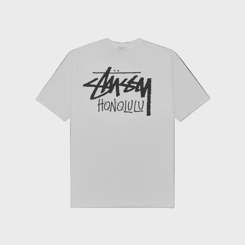 Stussy Stock Honolulu Tee - White