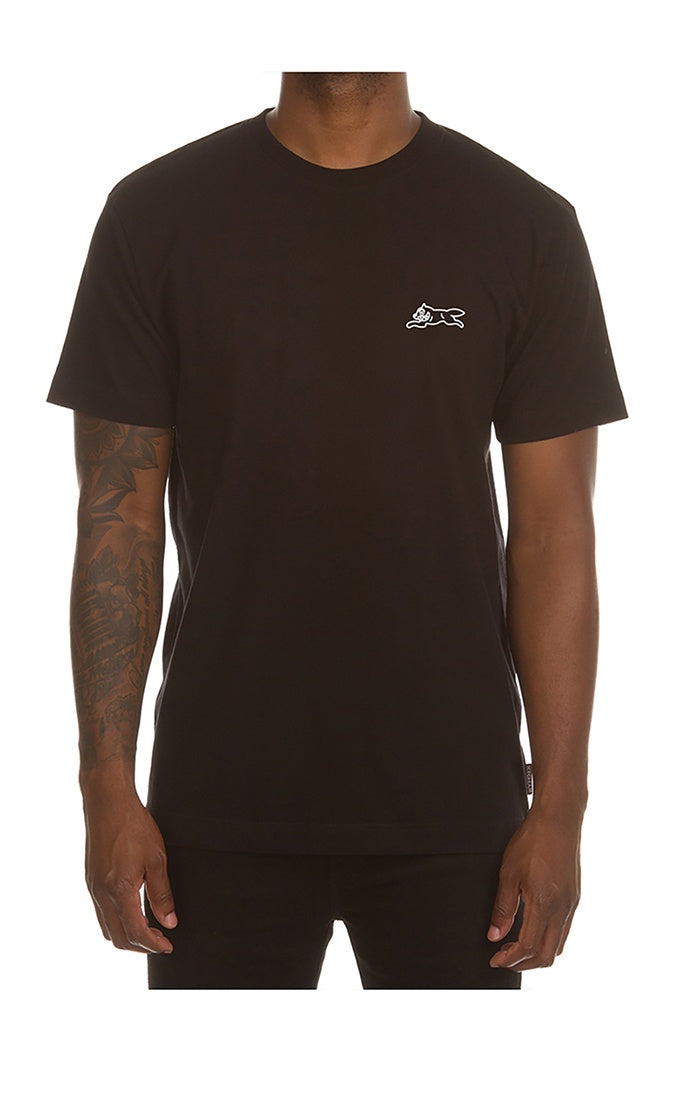 Stylish Ice Cream Location SS Black Tee (451-2205) with eye-catching graphic print