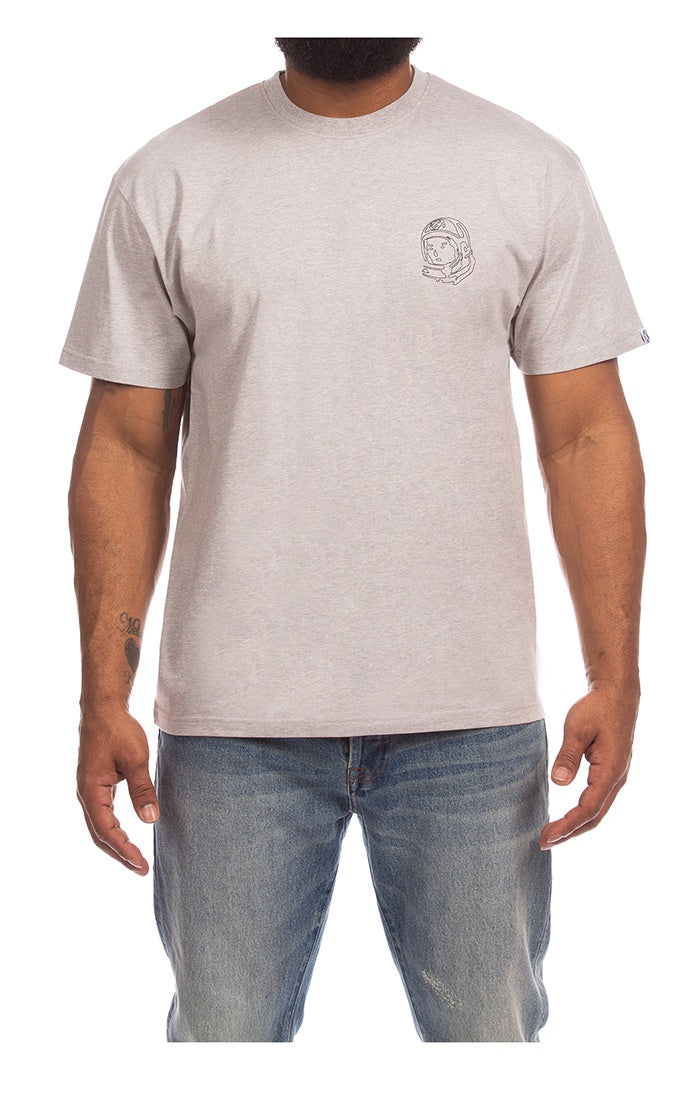 BBC Heather Grey BB Linework SS Tee (861-6300)