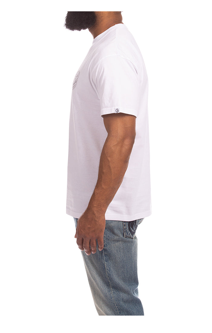 BBC White BB Linework SS Tee (861-6300)