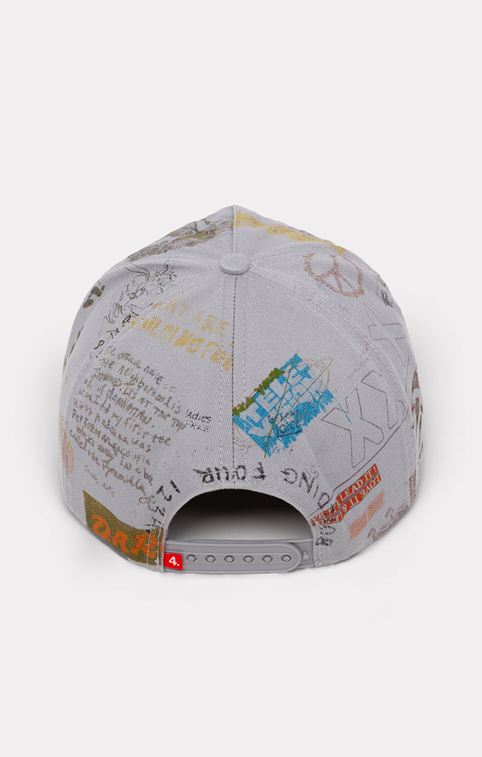 BLDG4 Precast Snapback Hat - Neutral Gray (C61-6800)