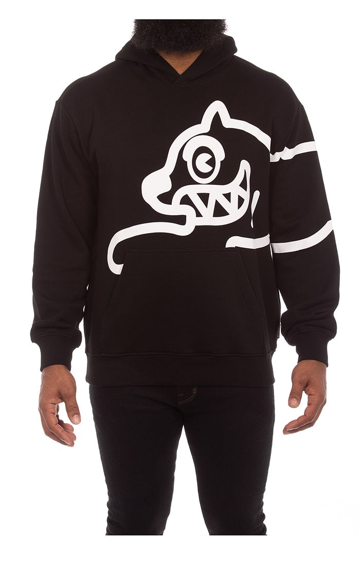 A black Ice Cream Biggie hoodie with style number 451-2305