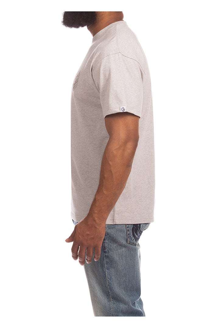 BBC Heather Grey BB Linework SS Tee (861-6300)
