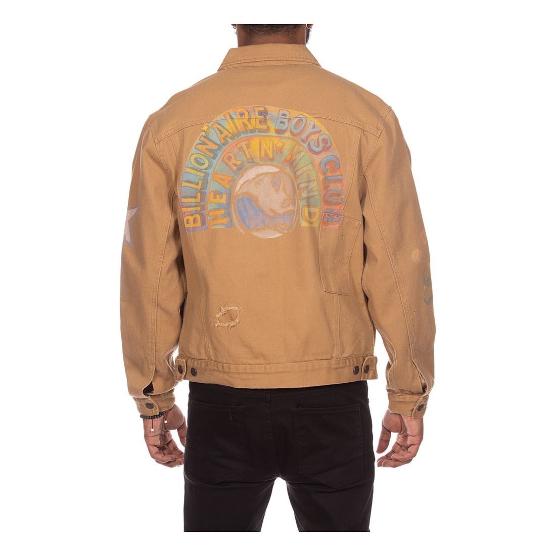 Stylish and durable BBC Latte BB Earth Jacket (831-9400) for men, perfect for outdoor activities and casual wear