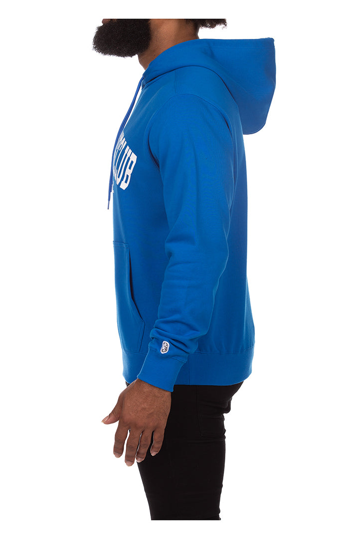 Side view of the BBC Sky Diver BB PA Hoodie (841-2301) with kangaroo pockets and ribbed cuffs