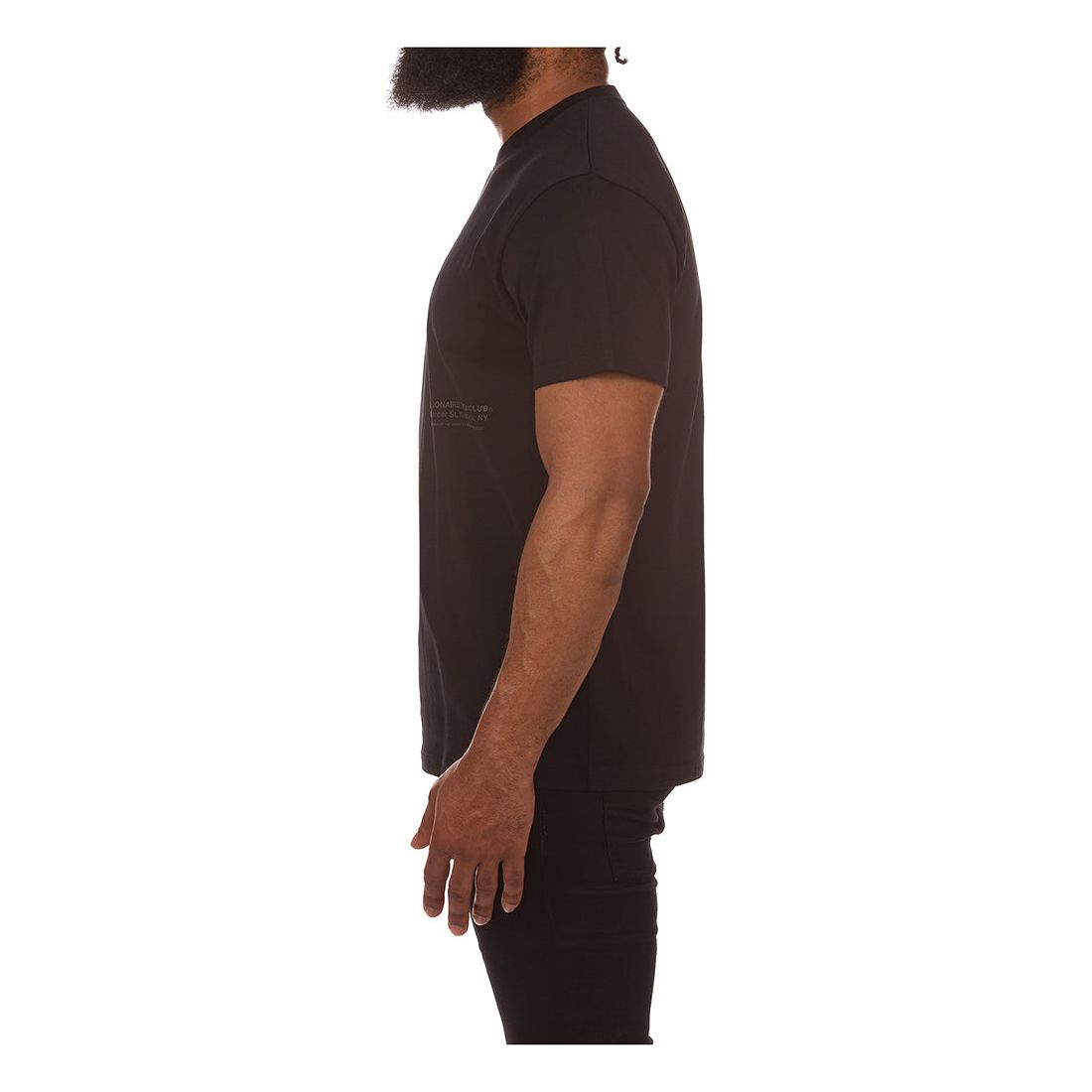 Stylish BBC Black BB Heart & Mind SS Knit sweater front view