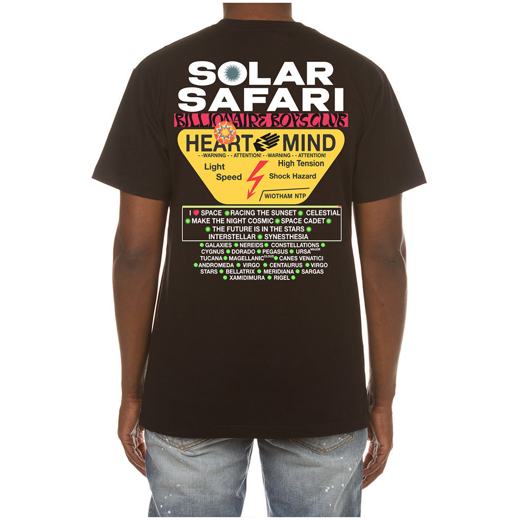 Black BBC BB Arch Safari SS Tee with unique print design