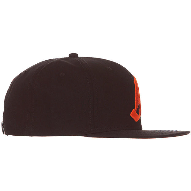Black BBC Black BB Flying B Snapback Hat with adjustable strap