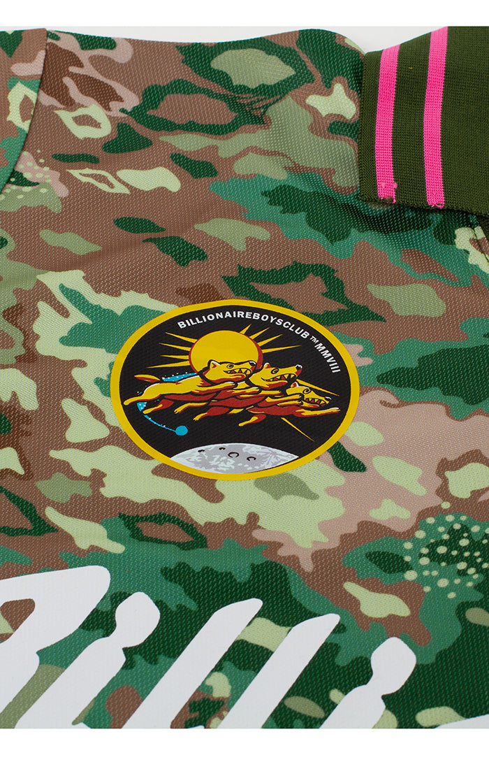 Side angle of the BBC Eden BB Galaxy Jersey SS Knit displaying the style number and overall craftsmanship