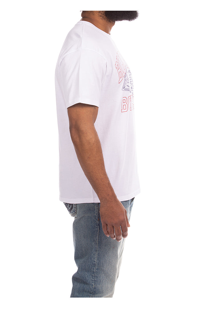 BBC White BB Fortune SS Tee (861-1201)