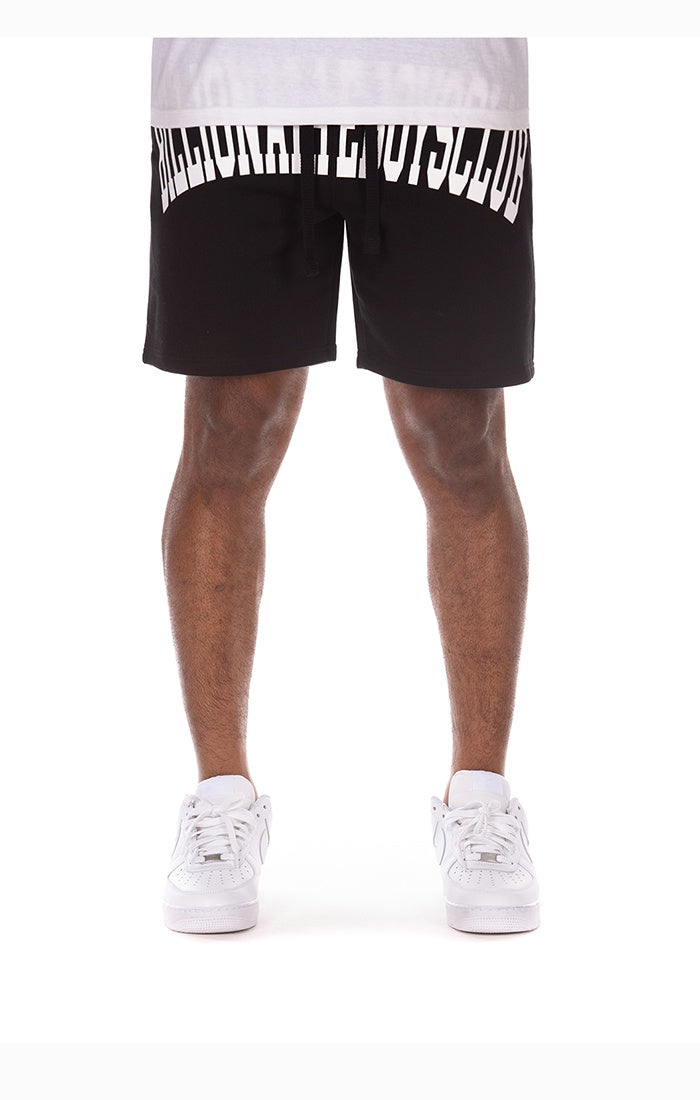 BBC Black BB Trail Shorts (841-2103) - Front view of the durable and comfortable black trail shorts with multiple pockets and adjustable waistband