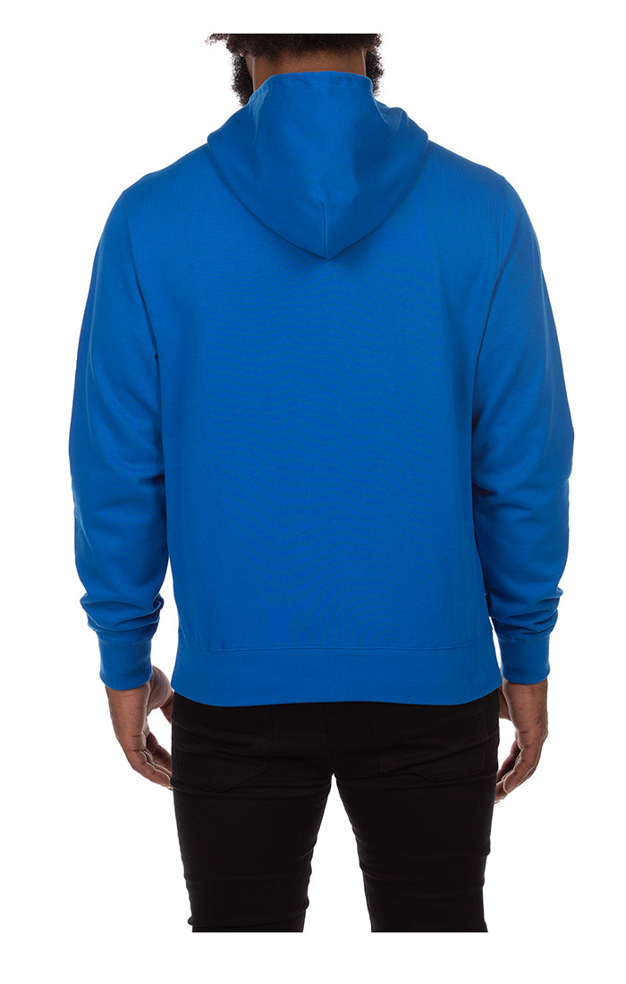 Close-up of the logo patch on the BBC Sky Diver BB PA Hoodie (841-2301)