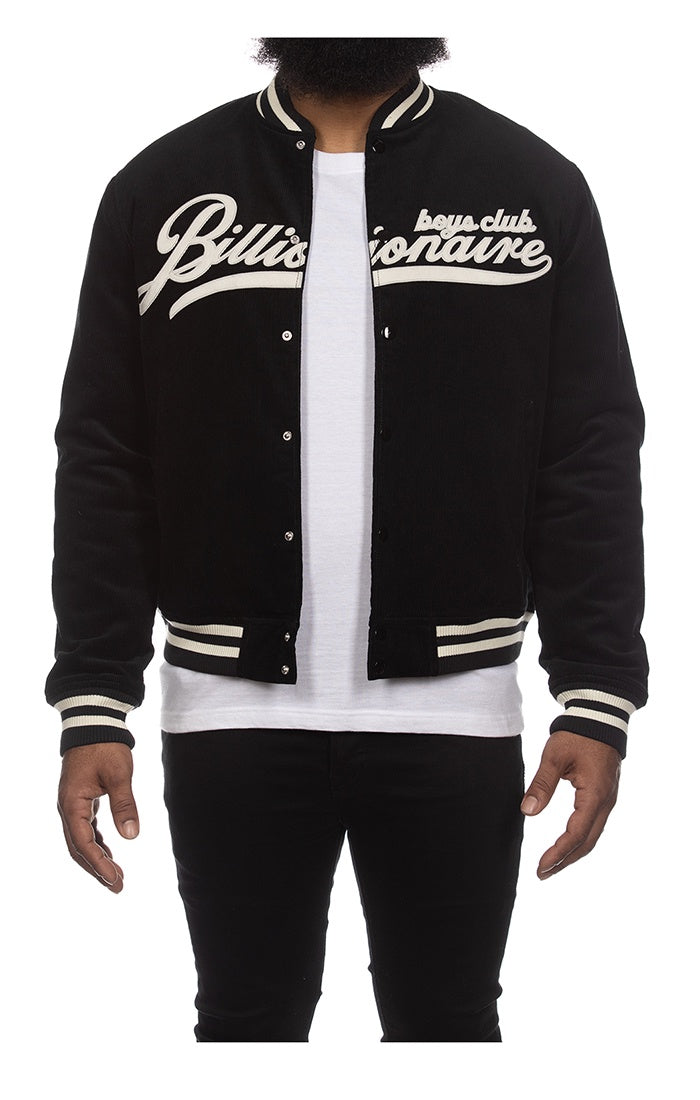 Stylish BBC Black BB Space Crew Jacket (841-7402) with embroidered logo