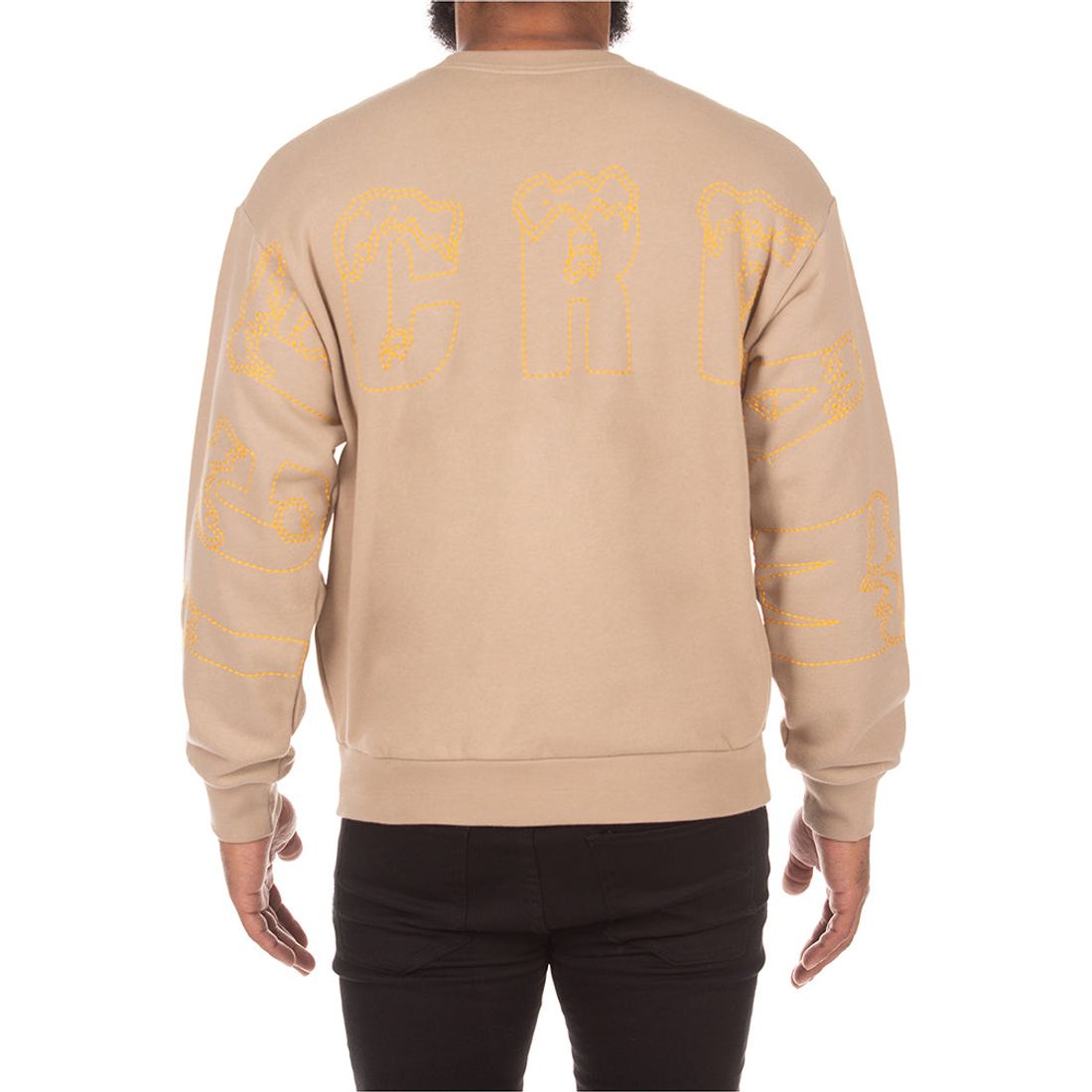 Adorable chinchilla graphic on a cozy crewneck sweater